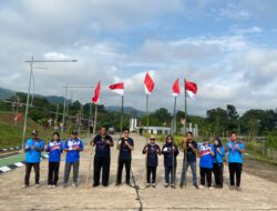BAIS TNI Kibarkan 5.000 Bendera dan Gelar Kirab Merah Putih di Batas Negara Kalimantan Barat