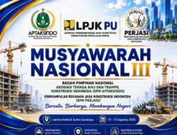 MUNAS III PERJASI & APTAKSINDO 2026 USUNG TEMA “BERSATU, BERKARYA, MEMBANGUN NEGERI”: 15 BPP SIAP HADIR