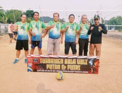 Sambut HUT ke-81 RI, IVOJA Penjajap Gelar Turnamen Bola Voli Antar-Dusun