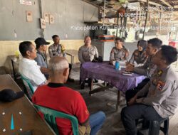 Tim Lemdiklat Polri S2-STIK Edukasi Warga Kubu Raya Cegah Karhutla di Musim Kemarau