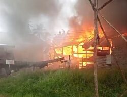 Rumah Ludes Dilalap Api, Rp 90 Juta Tabungan Biaya Sekolah Hangus di Wajok Hulu