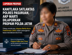 Saat Menjabat Sebagai KANITLAKA SATLANTAS Polres Kabupaten PASURUAN, Diduga REKAYASA BAP LAKALANTAS ,AKP MARTI dilaporkan PROPAM Polda Jatim