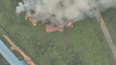 Polda Kalbar Manfaatkan Drone Thermal untuk Deteksi dan Penanganan Karhutla