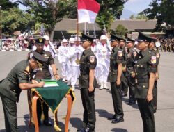 Momen Bersejarah DiKota Bitung: Pangdam XIII/Merdeka Lantik 326 Prajurit Baru, Bukti Keberhasilan Pendidikan Kemiliteran