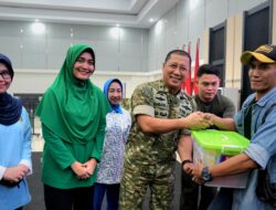 Sambut HUT ke-81 TNI, Kodam XII/Tpr Gelar Bakti Kesehatan Donor Darah dan Khitanan Massal