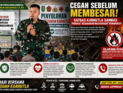Jangan Tunggu Api Membesar! Satgas Karhutla Sambas Desak Warga Pemangkat Perkuat Deteksi Dini