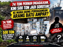 74 Ton Pernah Digagalkan, Kini 500 Ton Jadi Sorotan: Ke Mana Ujung Perdagangan Arang Batu Ampar ?
