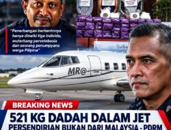 521 Kg Sabu dalam Jet Pribadi Digagalkan di Laos, PDRM Tegaskan Bukan Berasal dari Malaysia
