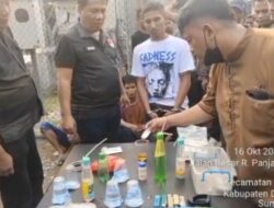 Grebek Rantau Panjang, Satresnarkoba Polresta Deli Serdang Bekuk 6 Orang Pengguna Narkoba