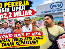 300 Pekerja Tagih Upah Rp 2,2 Miliar, Sugiyanto Sentil PT WIKA: Jangan Terus Beri Janji Tanpa Kepastian !