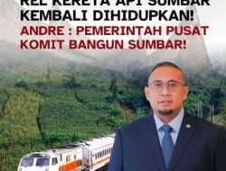 Reaktivasi Rel Kayu Tanam-Padang Panjang dan Peluang Baru bagi Pembangunan Sumatera Barat