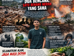 Dua Bencana Satu Benang Merah Yang Sama