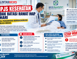 BPJS KESEHATAN TIDAK BATASI RAWAT INAP 3 HARI, LAMA PERAWATAN BERDASARKAN INDIKASI MEDIS